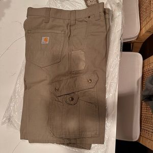 Carhartt Ripstop Cargo Work Short in Khaki - brand new with tags